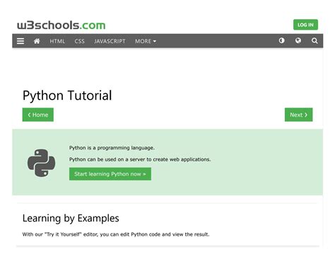 w3schools python.
